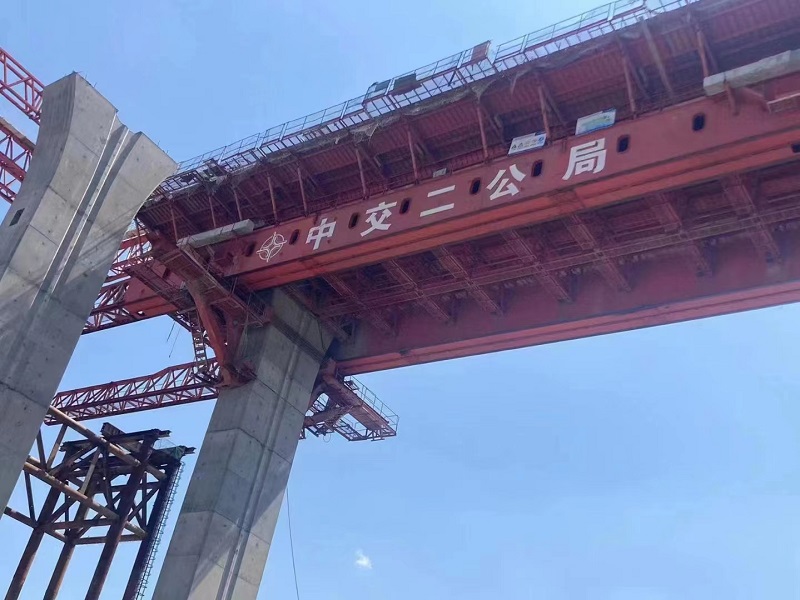 福州40-1100噸下行式移動(dòng)模架