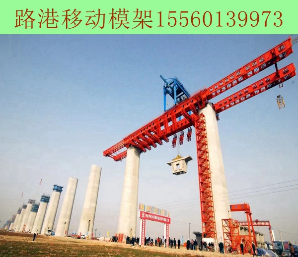 渭南900噸上行式移動(dòng)模架